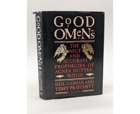 GAIMAN (Neil &amp; PRATCHETT, Terry):&nbsp;'Good Omens...the Nice and Accurate Prophecies of Agnes Nutter, which...': New Yor