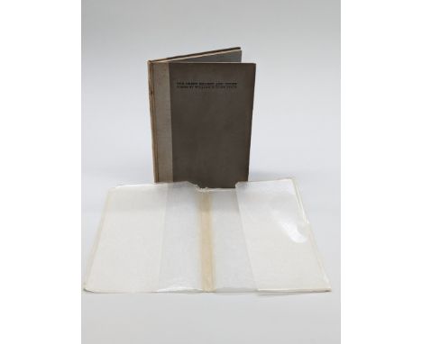 YEATS (William Butler):&nbsp;'The Green Helmet and Other Poems..': Churchtown, Cuala Press, 1910: one of 400 copies, Dun Emer