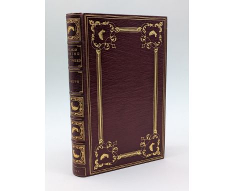 FINE BINDING:&nbsp;SCROPE (William): 'Days and Nights of Salmon Fishing in the Tweed..': London, John Murray, 1843: FIRST EDI