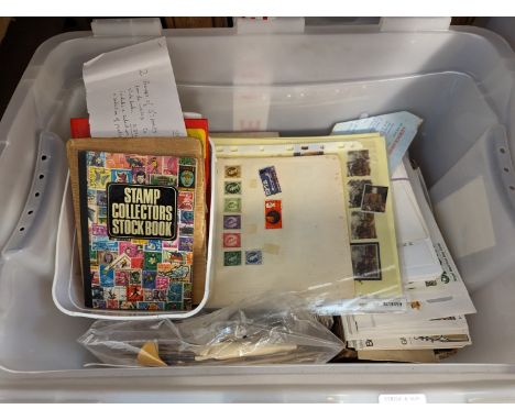 STAMPS/FIRST DAY COVERS:&nbsp;quantity in box.&nbsp; 