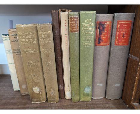 MEINERTZHAGEN (Colonel R):&nbsp;'Birds of Arabia..': London, Oliver and Boyd, 1954: publishers brown cloth, 4to: with 9 other