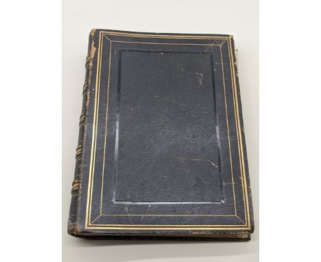 PHOTOGRAPH ALBUM: 19th century album containing c.140 albumen-print photographs, broad range of subjects inc. English, Scotti