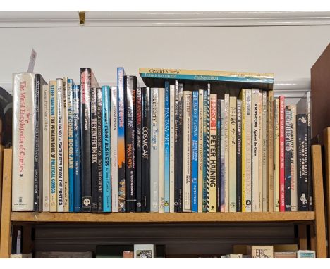 COMIC ART/ILLUSTRATORS:&nbsp;collection of 49 modern publications related, generally in good condition. (One shelf) 