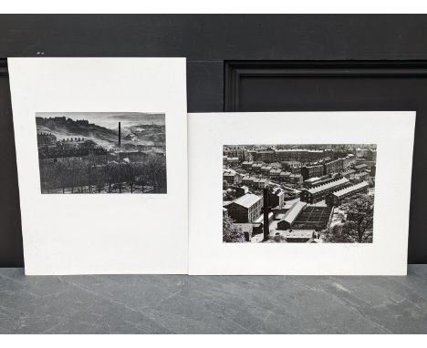 FAY GODWIN (PHOTOGRAPHER 1931-2005): CALDER VALLEY:&nbsp;'Hebdon Bridge': 'Colne': gelatin silver prints, largest approx 27.5