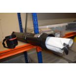 *Large Telescoping Black Case Containing Three Rolls of Material