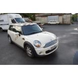 *Mini Cooper D Clubman Van 2013 in Cream Reg: X100 DEL, Diesel, 6-Speed Manual, Mileage: 90194,