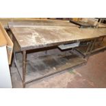 *Stainless Steel Preparation Table ~183x76x87cm