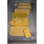 *Box Containing a Quantity of Beeswax