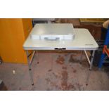*Two Outdoor Portable Tables ~80cm high