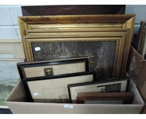 A selection of print and original art work