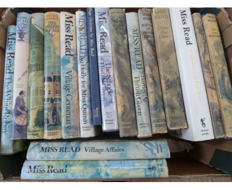 'Miss Read' (Dora Jessie Saint 1913-2012)'Quantity, mainly first editions, all with djs not price clipped to include:-"Winter