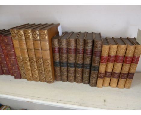 Bindings to include:-Southey, Robert"The Naval History of England" in 5 vols, Orme Rees Brown Green & Longman 1833, full tan-