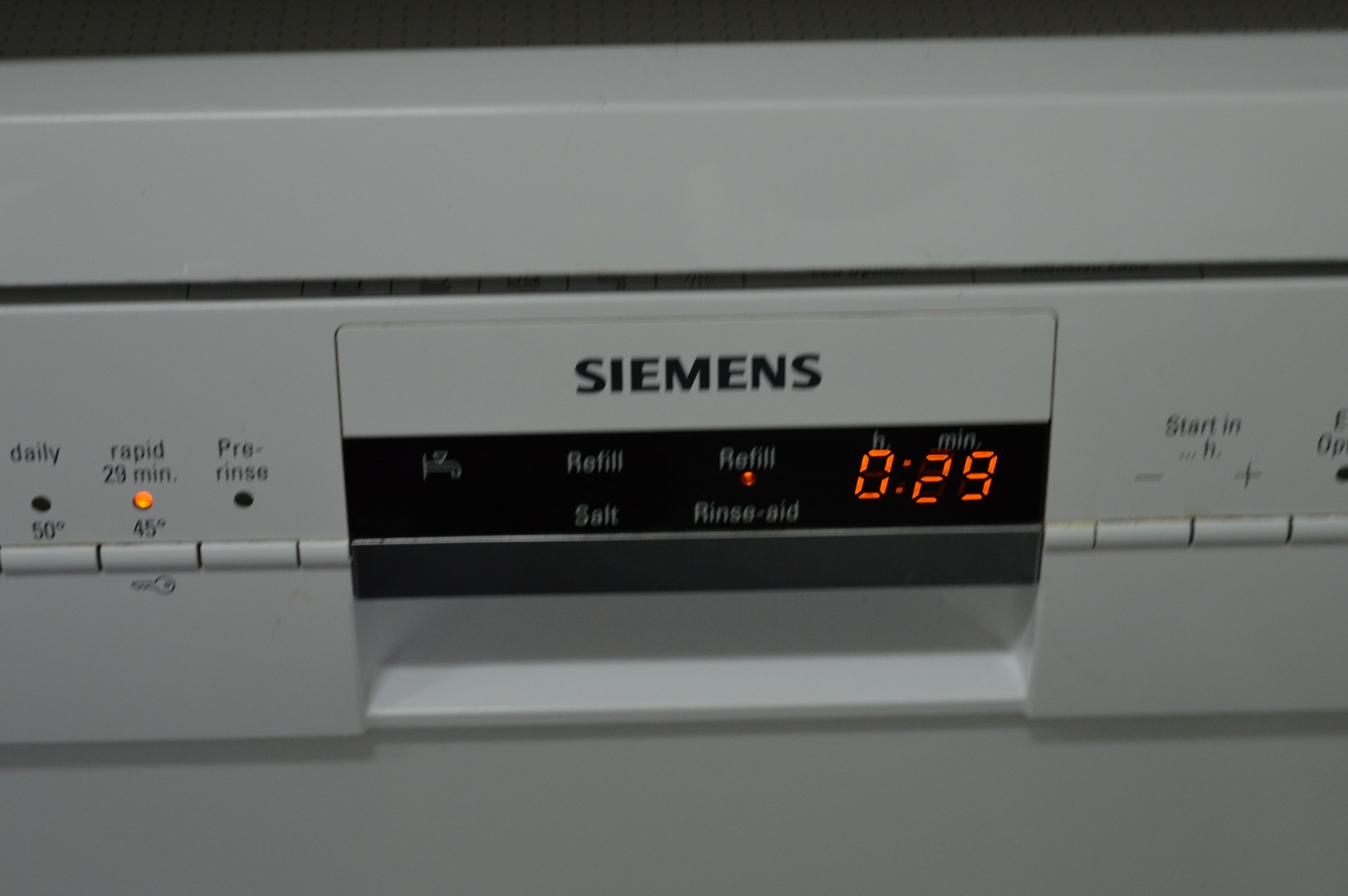 1 x Siemens 60cm SD6P1S Ecosense Dishwasher - White Finish - CL300 ...