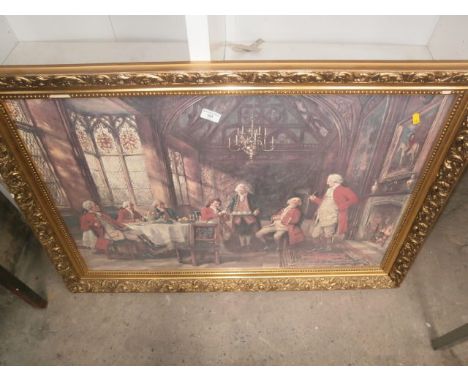 large print in gilt frame