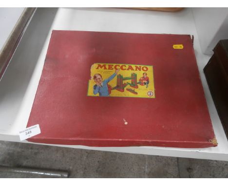 vintage meccano set