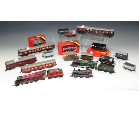 Model Railway - Tri-ang Hornby, etc - OO gauge 4-6-0 locomotive and tender, Great Western green livery, RN 4983; others 4-6-2