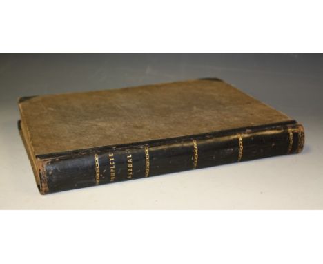 Botany/Medicine - Culpeper (Nicholas, M.D.), The Complete Herbal; to which is added, upwards of One Hundred Additional Herbs,