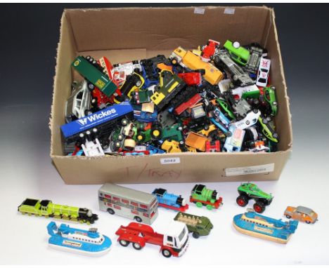 Die-Cast Vehicles - Matchbox Toys, including K 22 SRN 6 Hovercraft,  Mercedes Benz, 300SE, Superfasts, Superkings, Mattel Tho