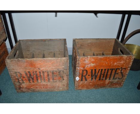 Two Bottle Crates for R. White’s Lemonade