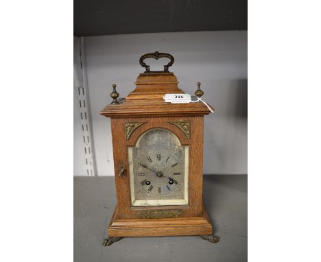 Victorian Oak Cased Carriage Clock