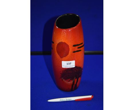 Poole Pottery vase by Andrew Tanner