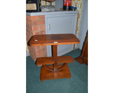 1930 Art Deco Wooden Shelf Stand
