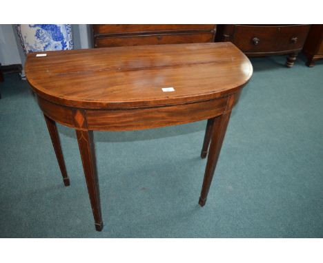 Georgian Mahogany Card Table