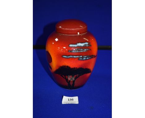 Poole Pottery Ginger Jar
