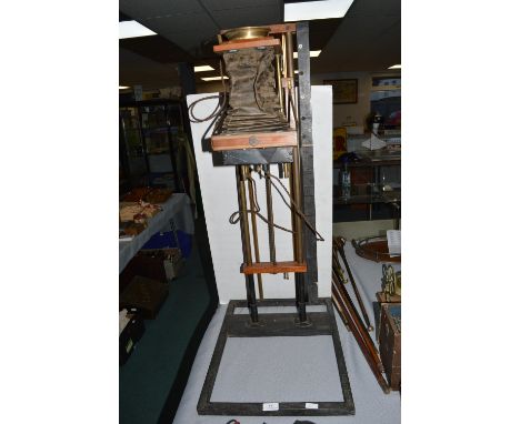 Bellows Camera Converted into a Table Lamp