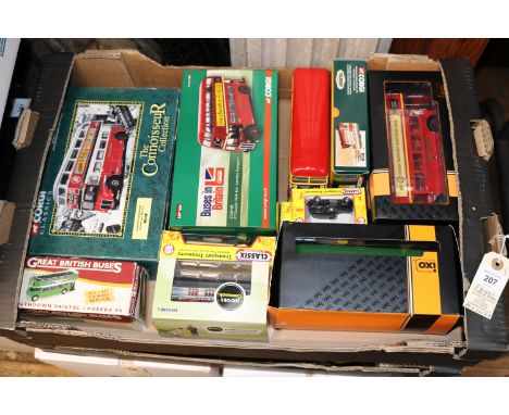 Corgi OOC buses, coaches and a few other makes, IXO, Oxford and Great British Buses. 50 unboxed OOC (many boxes included, som