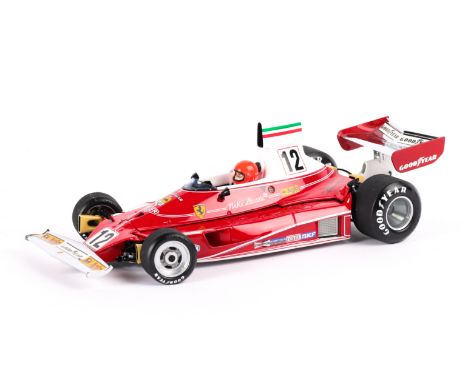 A 1:18 scale Exoto Ferrari 312T 1975, Nicki Lauda. Monaco Grand Prix. With Certificate limited to 250 pieces.  Boxed with inn