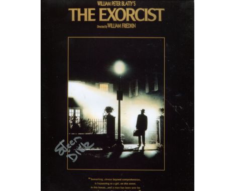 The Exorcist. 8x10 movie poster photo from the cult classic horror movie 'The Exorcist' signed by actress Eileen Dietz who pl