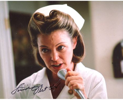 One Flew Over the Cuckoo’s Nest. 8x10 inch photo from this cult movie, signed by actress Louise Fletcher who played the iconi
