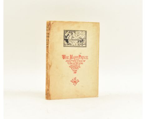Wilde, Oscar. 1910 The Happy Prince and Other Tales. Illustrated by Walter Crane and Jacomb Hood. Seventh impression, publ. D
