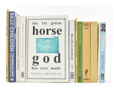 Childish, Billy (pseud. Steven John Hamper) &amp; similar. A collection of paperback &amp; early first editions, comprising b