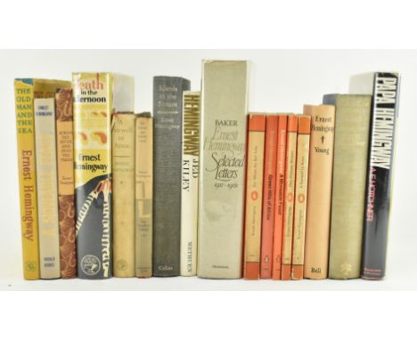 Hemingway, Ernest. A collection of seventeen smart early editions in dust wrappers. The lot comprising 1953 The Old Man and t