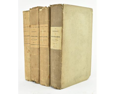 Scottish history:- bindings. 1824-1827 The History of Scotland, from the Earliest Period to the Union with England MDCCVII. W