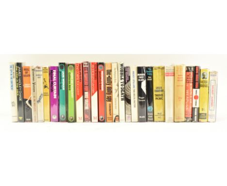 Detective fiction. A collection of mid century first and early editions, all being in dust wrappers. The lot to include title