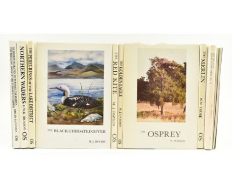 Ornithological interest. A collection of ten publications by Oriel Stringer. The lot comprising The Red Kite by M. J. Dawson,