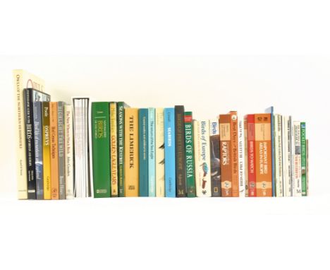 Ornithological interest. A collection of bird books, the majority relating to European birds. The lot to include titles as Th