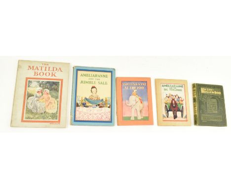 Children's &amp; illustrated. A collection of three early 20th century Ameliaranne books, along with two others. Comprising 1