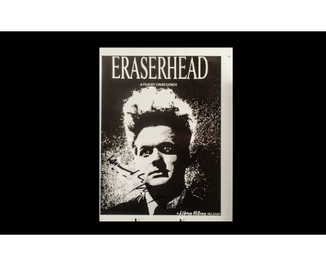 David Lynch Eraserhead Rare Poster Book Page Proof SignedThis item is very special indeed, it was a gift from my early career