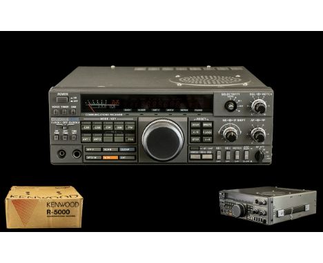 Kenwood R- 5000 Full Coverage Ham and Short Wave Communications Receiver, HF Receiver, serial no.6120040, manufactured in Jap