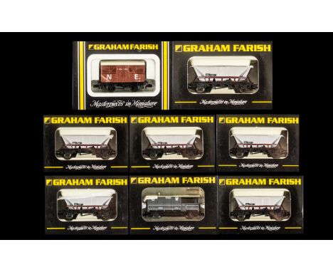 Graham Farish by Bachmann Collection of Masterpieces in Miniature, assorted, boxed N models for adult collectors, 8 in total 