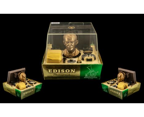 Edison Phonograph number 3109 'Build it, it's authentic, it works.' in box by Rovex Scale Models Limited, Westwood, Margate, 