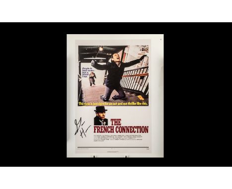 Gene Hackman The French Connection Rare Poster Book Page Proof SignedThis item is very special indeed, it was a gift from my 