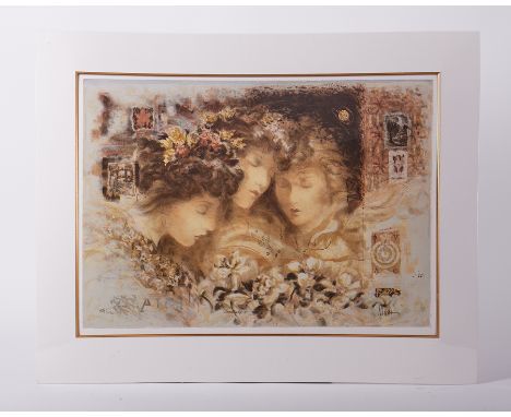 A large collection of art work including original works by Tim Bulmer and limited edition prints by Peter Nixon (12).