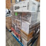 PALLET OF UNCHECKED & UNTESTED SMALL DOMESTIC APPLIANCES. MAY INCLUDE: KETTLES,