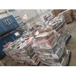 PALLET OF UNCHECKED & UNTESTED SMALL DOMESTIC APPLIANCES. MAY INCLUDE: KETTLES,