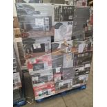PALLET OF UNCHECKED & UNTESTED SMALL DOMESTIC APPLIANCES. MAY INCLUDE: KETTLES,